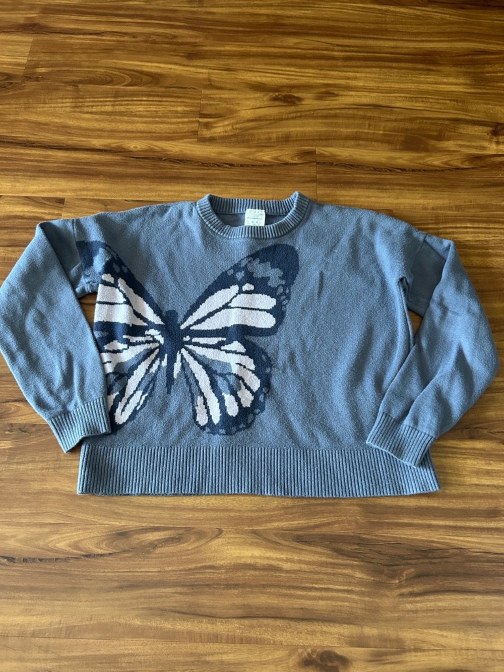 abercrombie kids Crewneck Butterfly Sweater